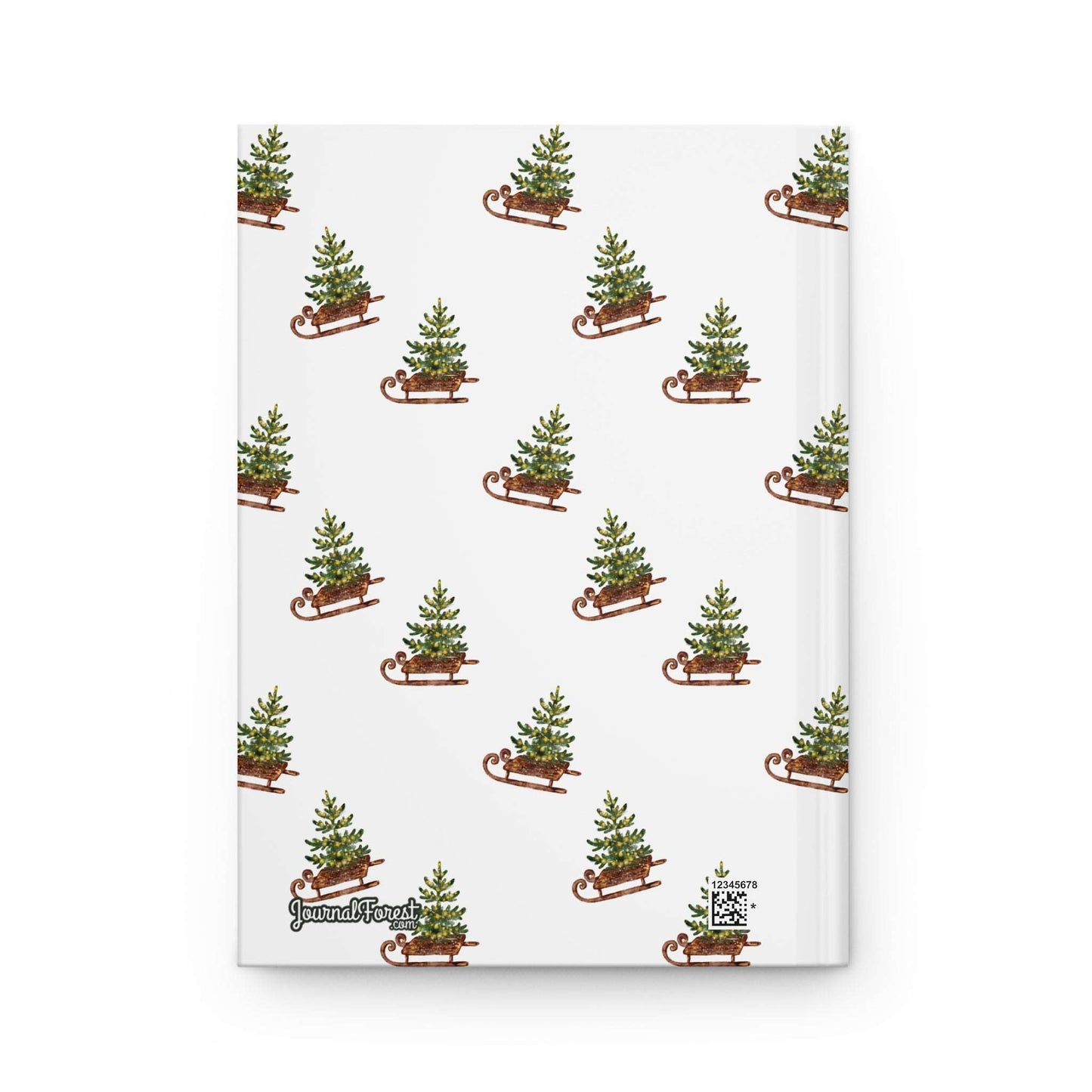 holiday Sleigh Bells | Hardcover Journal - Durable Quality Notebook