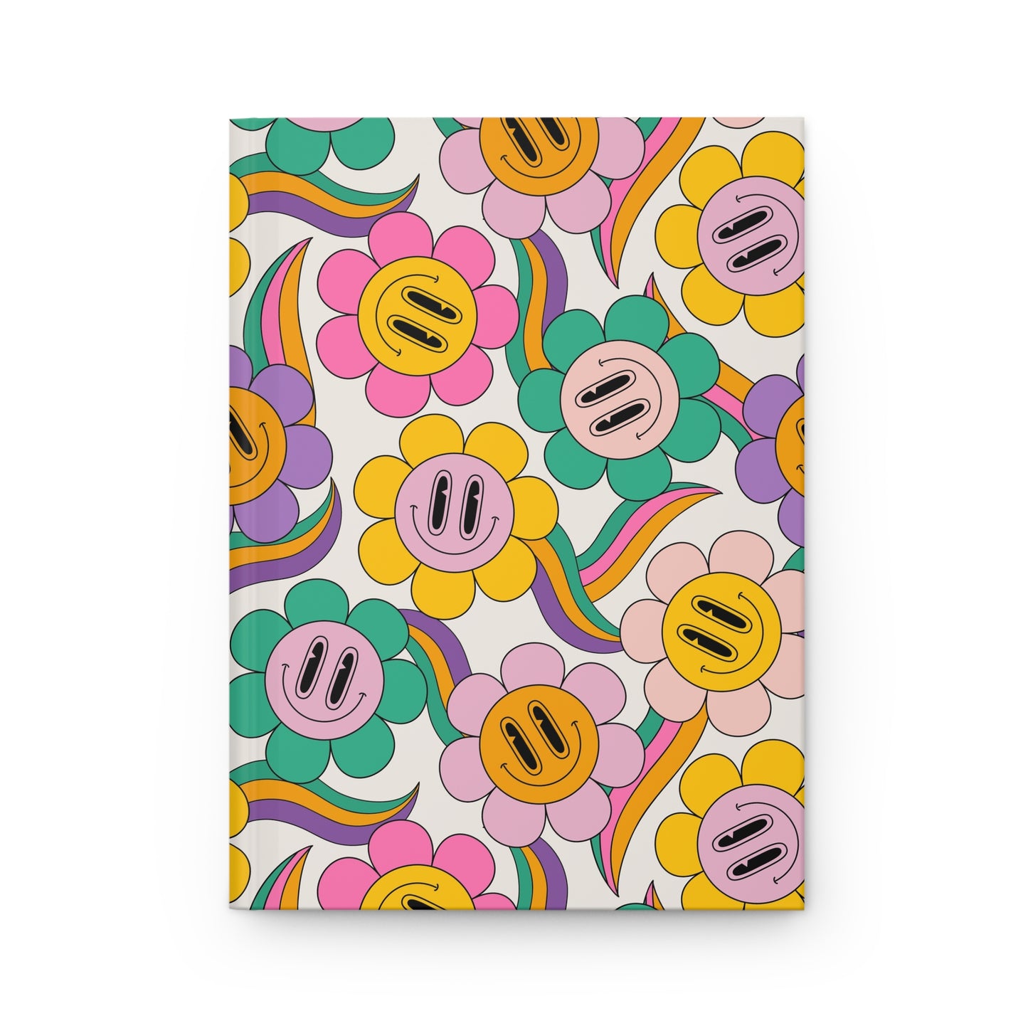 Visionary Petals  | Hardcover Journal - Durable Quality Notebook