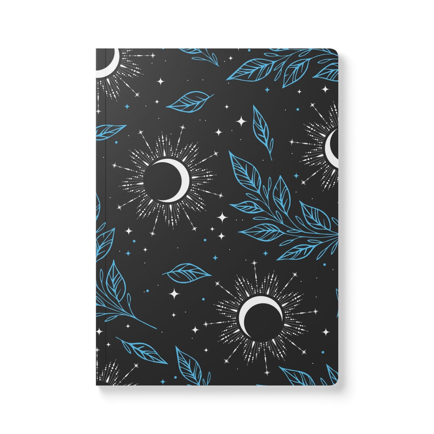 Lunar Leaves and Celestial Dreams | Softcover Premium Journal Notebook