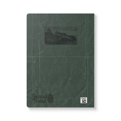 Veil of Origins - Vintage Fish | Softcover Premium Journal Notebook