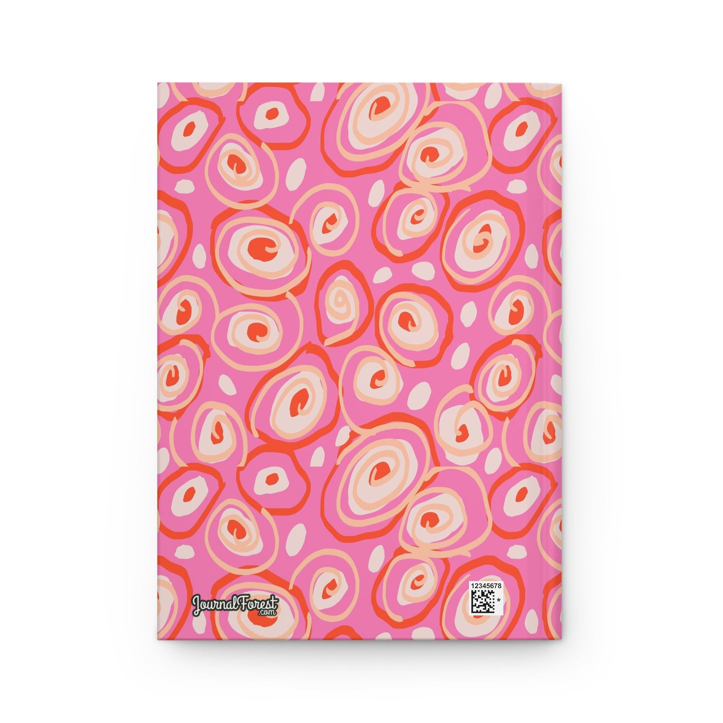 Rosy Floral Vibes  | Hardcover Journal - Durable Quality Notebook