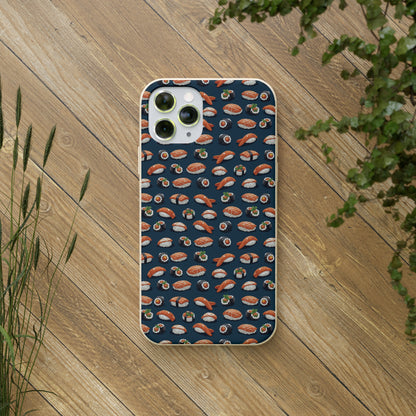 Sushi Night Pattern | Premium | Biodegradable Cases