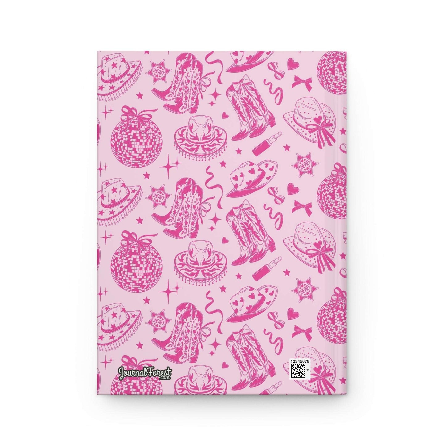 Pink Cowgirl Chic | Hardcover Journal - Durable Quality Notebook