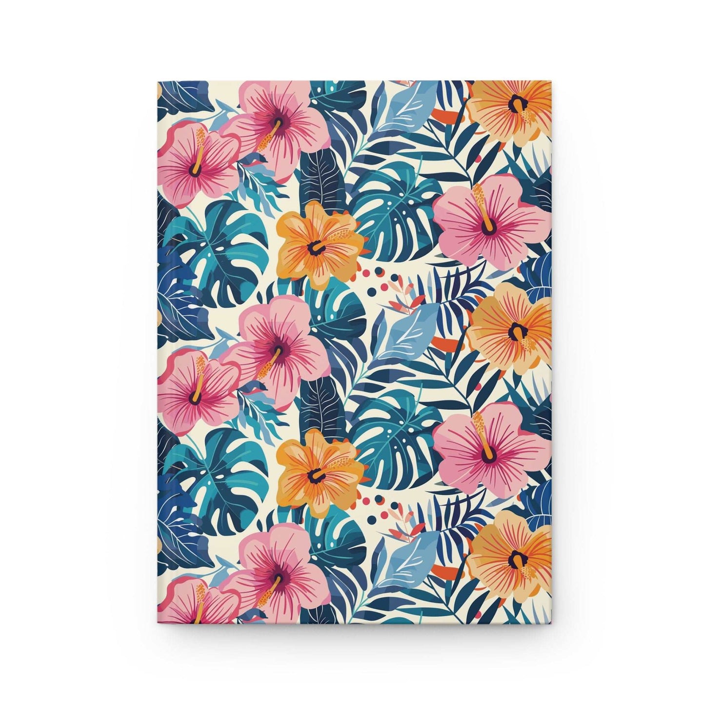 Vivid Jungle Bloom  | Premium | Hardcover Journal - Durable Quality Notebook