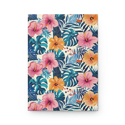 Vivid Jungle Bloom  | Premium | Hardcover Journal - Durable Quality Notebook