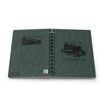 Veil of Origins - Vintage Fish | Spiral Bound Journal | Made In The USA