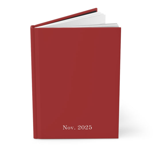 November 2025 Monthly Journal Set  | Hardcover Journal - Durable Quality Notebook