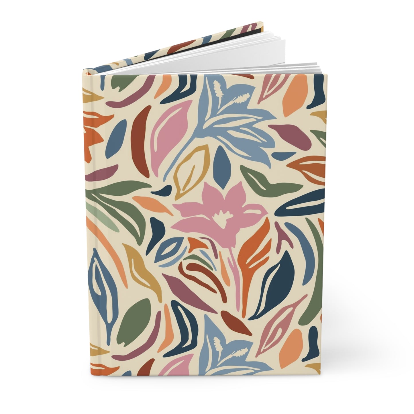 Spring Flower Garden Of Colors  | Premium | Hardcover Journal Matte