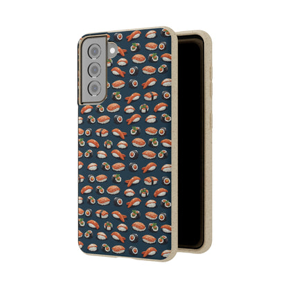 Sushi Night Pattern | Premium | Biodegradable Cases