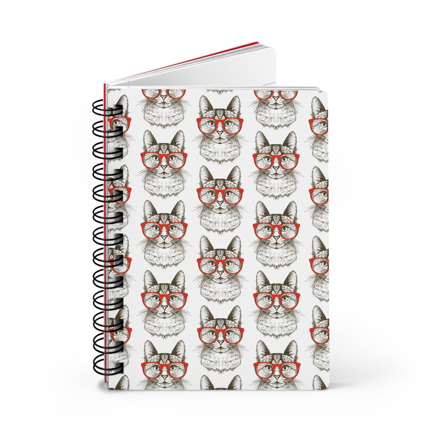 The Purr-fessor | Spiral Bound Journal | Made In The USA