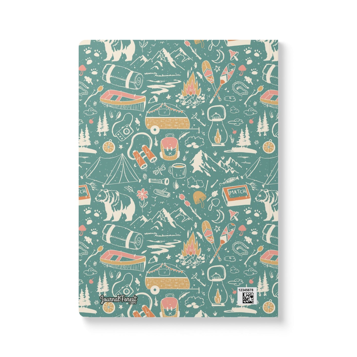 Wilderness Camping Adventure  | Softcover Premium Journal Notebook