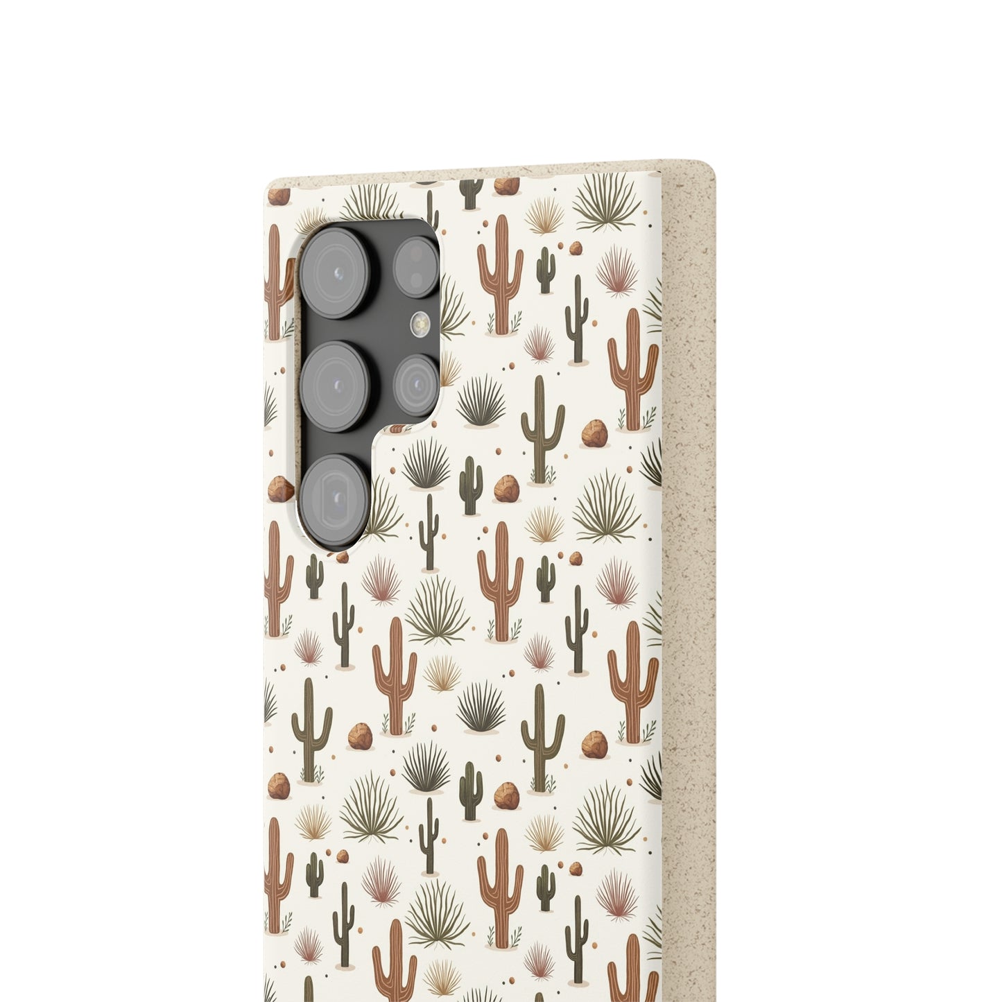 Desert Cactus Pattern | Premium | Biodegradable Cases