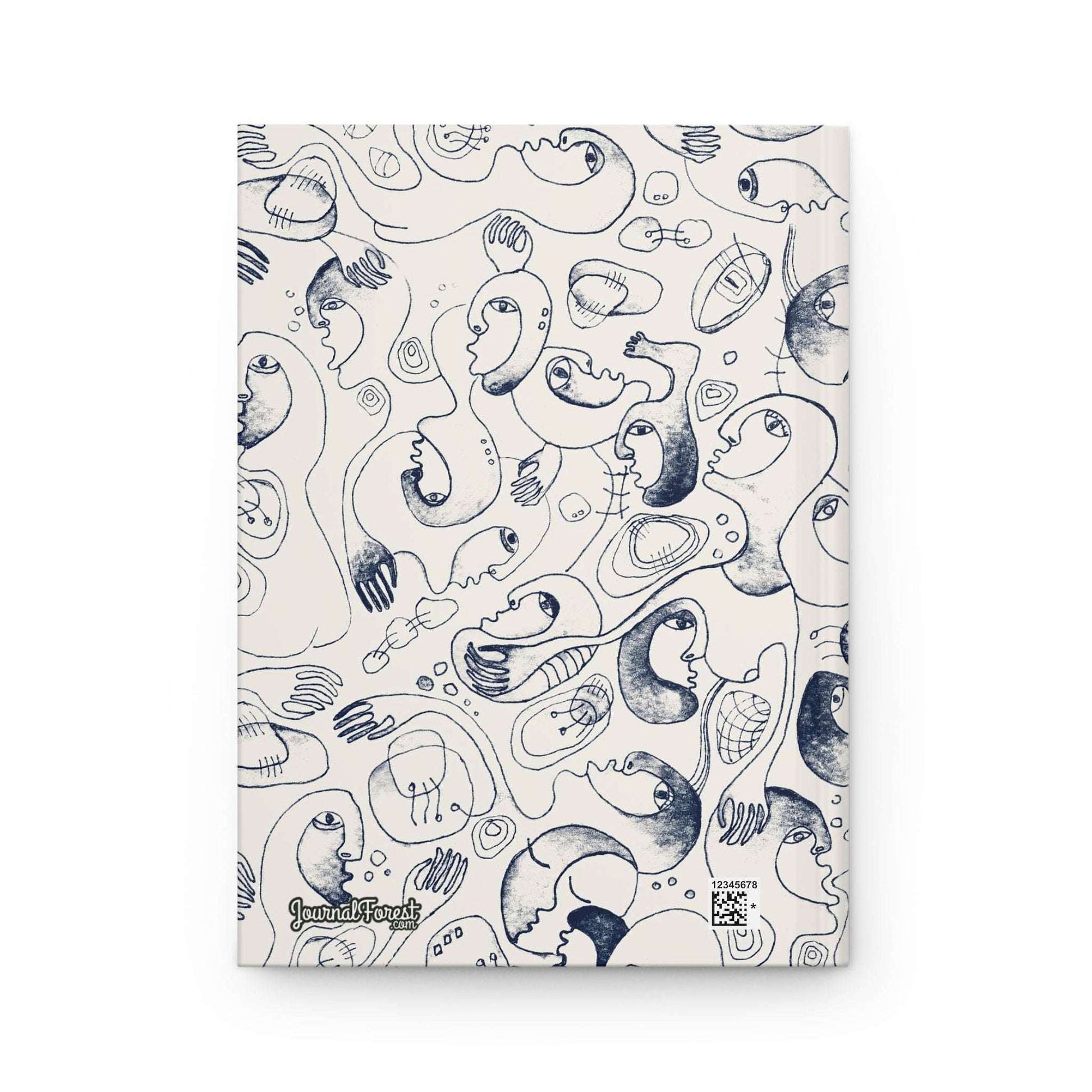 Whimsical Reflections | Premium | Hardcover Journal - Durable Quality Notebook