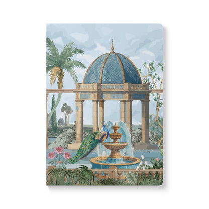 Peacock Pavilion | Softcover Premium Journal Notebook