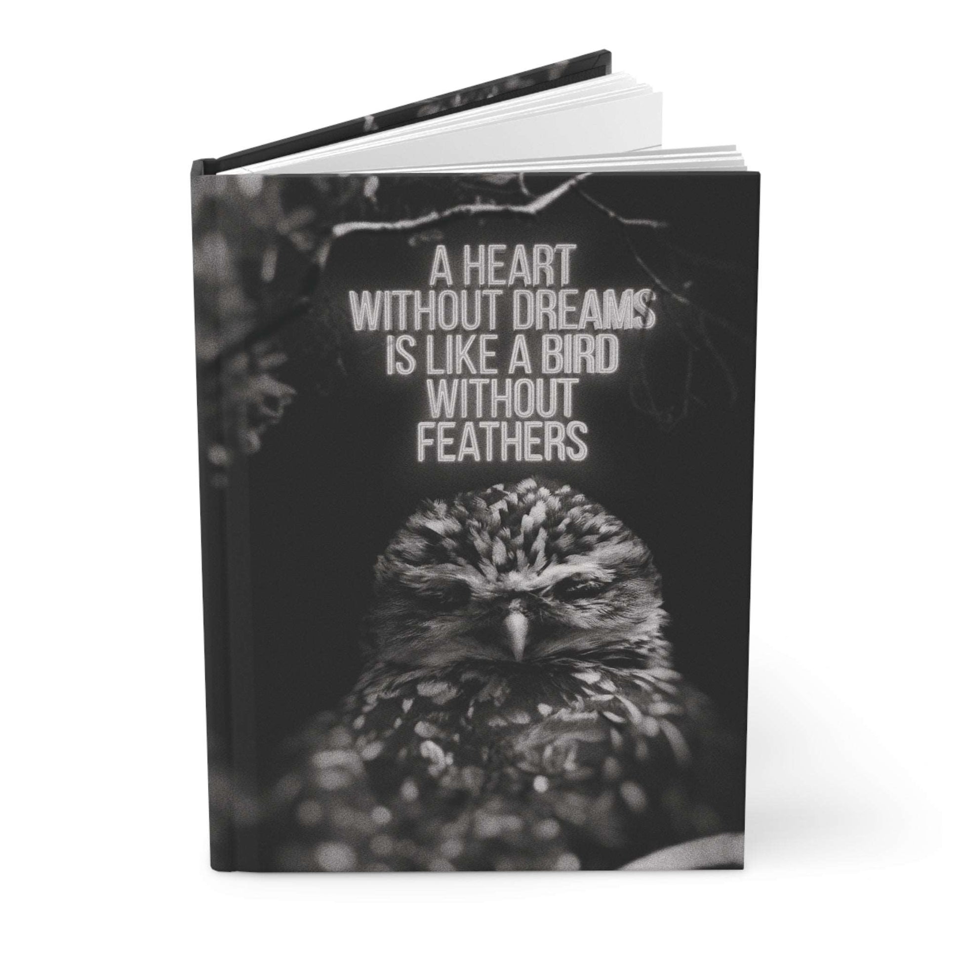 Feathers of the Heart | Hardcover Journal - Durable Quality Notebook