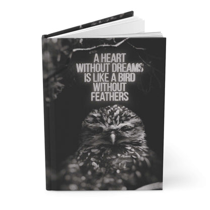 Feathers of the Heart | Hardcover Journal - Durable Quality Notebook