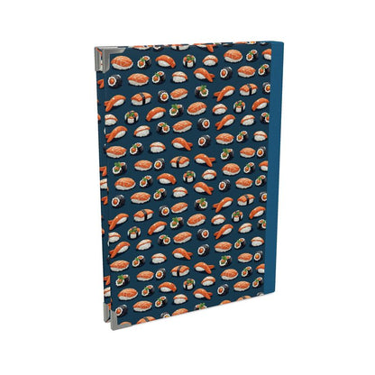 Sushi Time Pattern | Luxury Planner 2025 with Italian Book Blocks