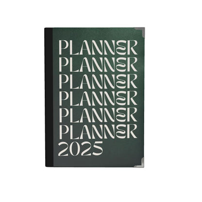 Planner 2025 | Luxury Planner 2025 with Italian Book Blocks