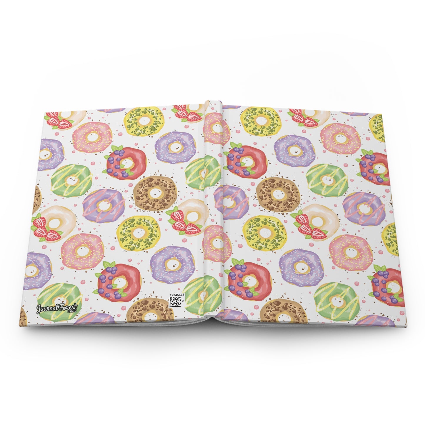 Daily Donut Delights  | Hardcover Journal - Durable Quality Notebook