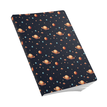 Cosmic Journeys Pattern | Softcover Premium Journal Notebook