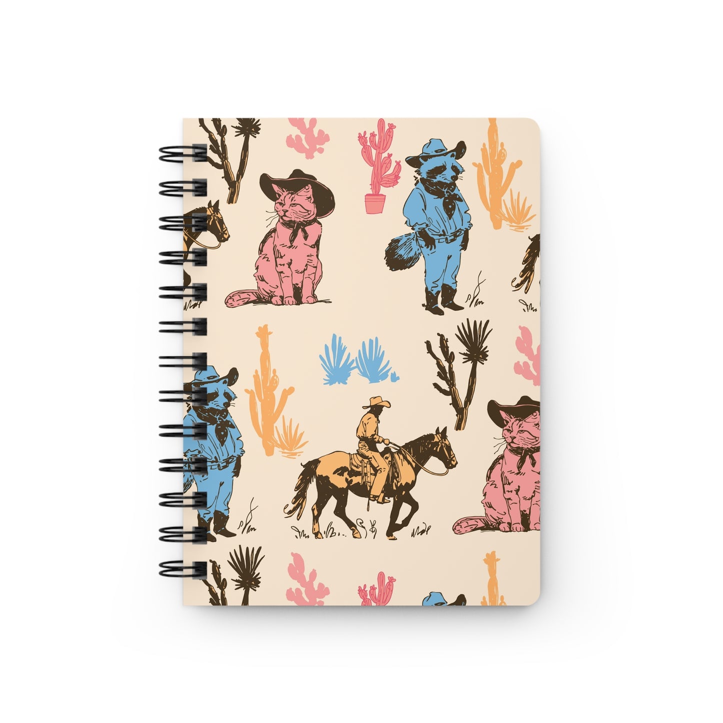 Vintage Cowboy Critters | Spiral Bound Journal | Made In The USA