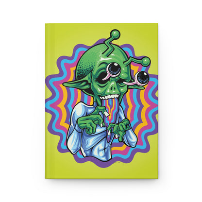 Cosmic Alien Oddities  | Hardcover Journal - Durable Quality Notebook