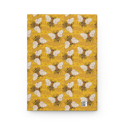 Arcane Bloom Save The Bees  | Premium | Hardcover Journal Matte