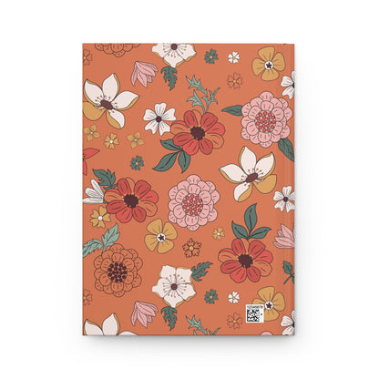 Boho Chic Sunset Blossom | Premium | Hardcover Journal Matte