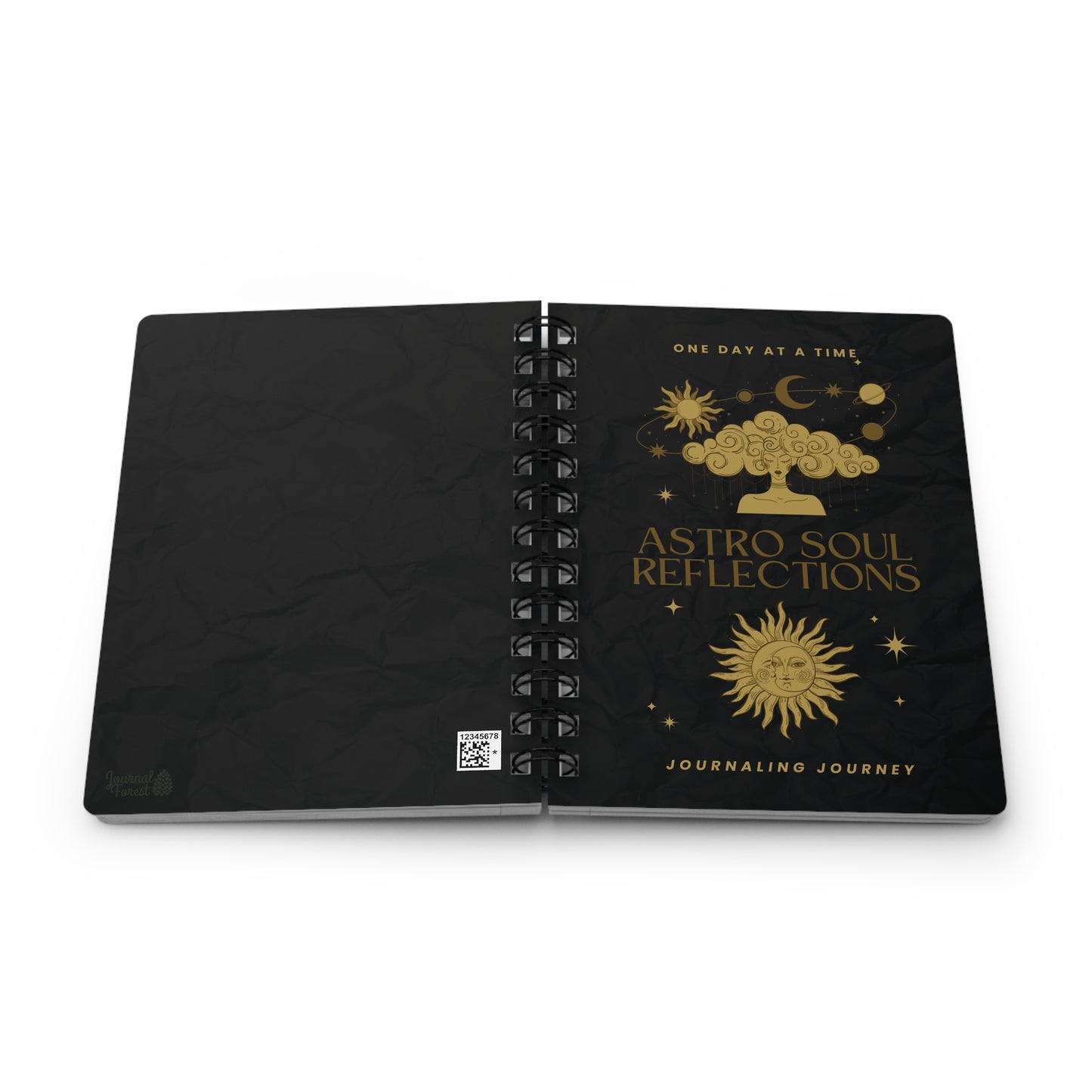 Astro Soul Reflections: Journaling Journey | Spiral Bound Journal | Made In The USA