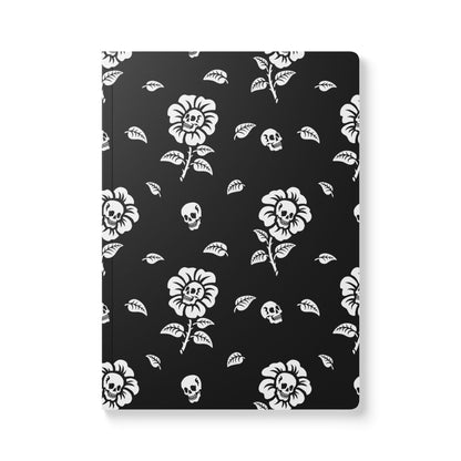 Sunflower Skulls | Softcover Premium Journal Notebook