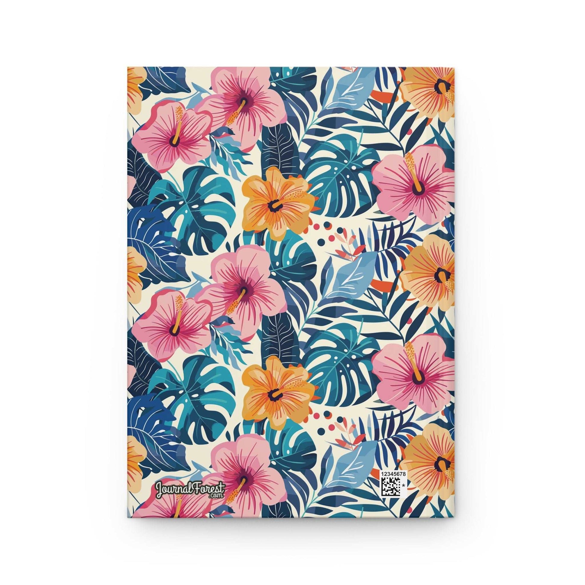 Vivid Jungle Bloom  | Premium | Hardcover Journal - Durable Quality Notebook