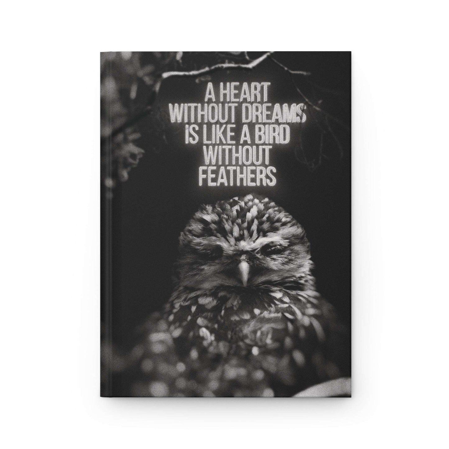 Feathers of the Heart | Hardcover Journal - Durable Quality Notebook