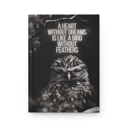 Feathers of the Heart | Hardcover Journal - Durable Quality Notebook