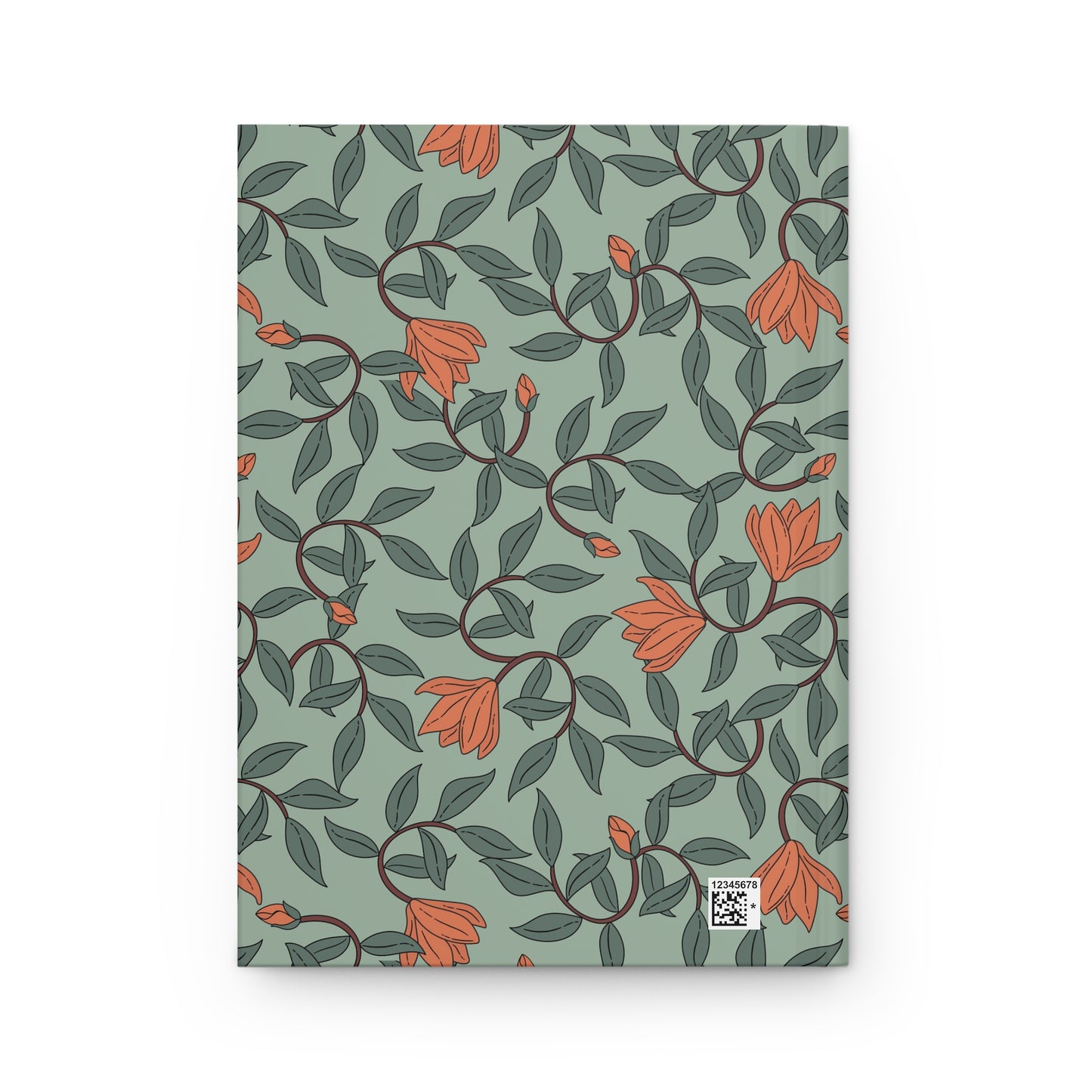 Boho Chic Golden Bloom | Premium | Hardcover Journal Matte