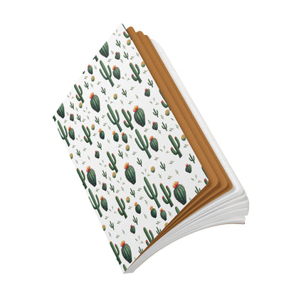 Desert Dreams - Cactus Pattern | Softcover Premium Journal Notebook