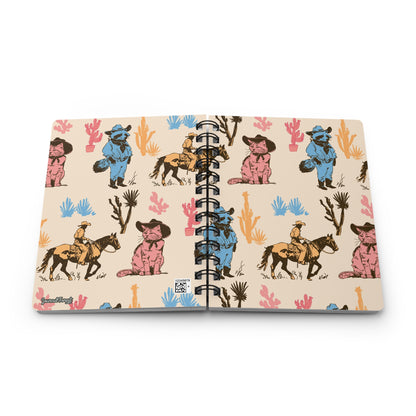 Vintage Cowboy Critters | Spiral Bound Journal | Made In The USA