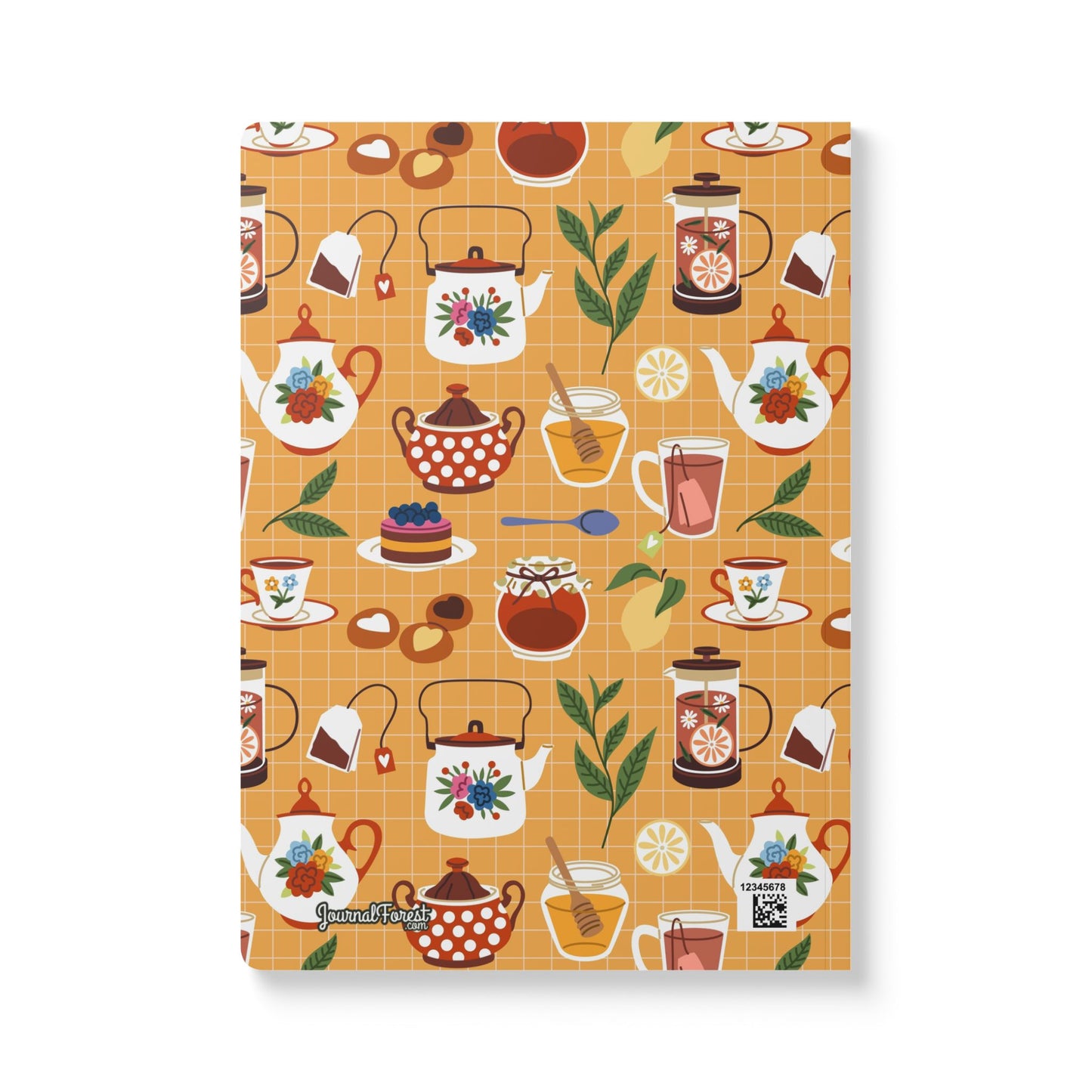 Afternoon Tea Party Notebook | Softcover Premium Journal Notebook