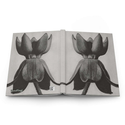 Monochrome Botanical  | Premium | Hardcover Journal - Durable Quality Notebook