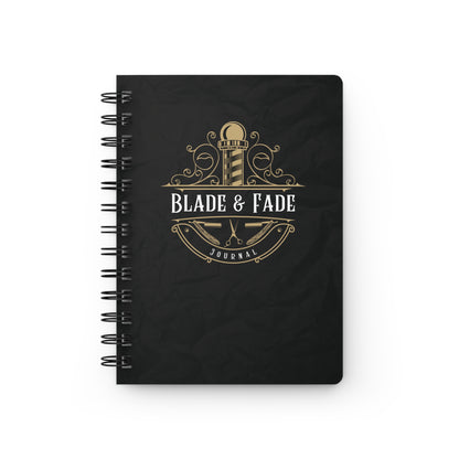 The Blade & Fade Barber Notebook  | Spiral Bound Journal | Made In The USA