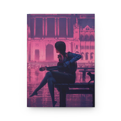 Anime Dreams: Neon Nights & Cyber Strings | Premium | Hardcover Journal Matte