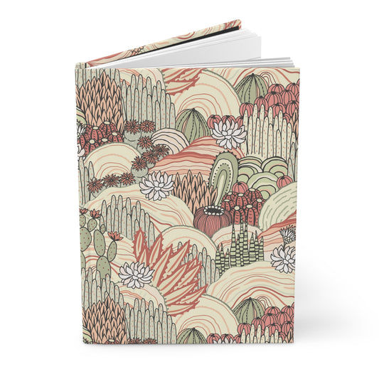 Tucson Cactus Desert | Premium | Hardcover Journal Matte