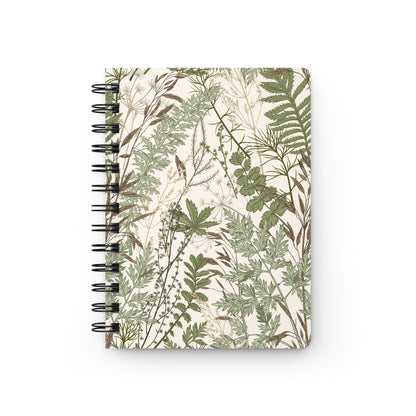 Vintage Blooms: Whispers of Wild Vines | Spiral Bound Journal | Made In The USA