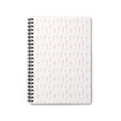 Blushing Desert Cactus | Spiral Bound Journal