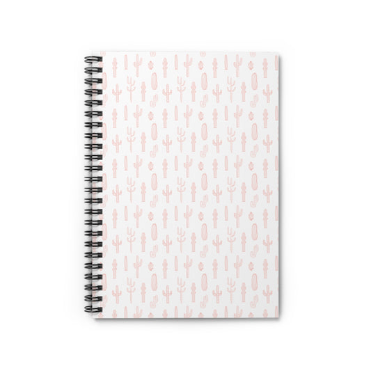 Blushing Desert Cactus | Spiral Bound Journal