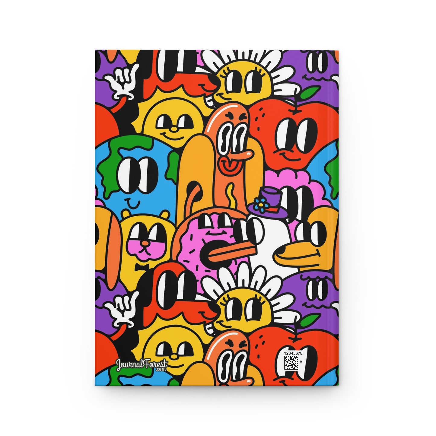 Hot Dog and Friends  | Hardcover Journal - Durable Quality Notebook