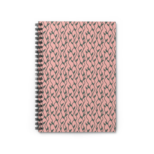 Boho Chic Rosevine Retreat | Spiral Bound Journal