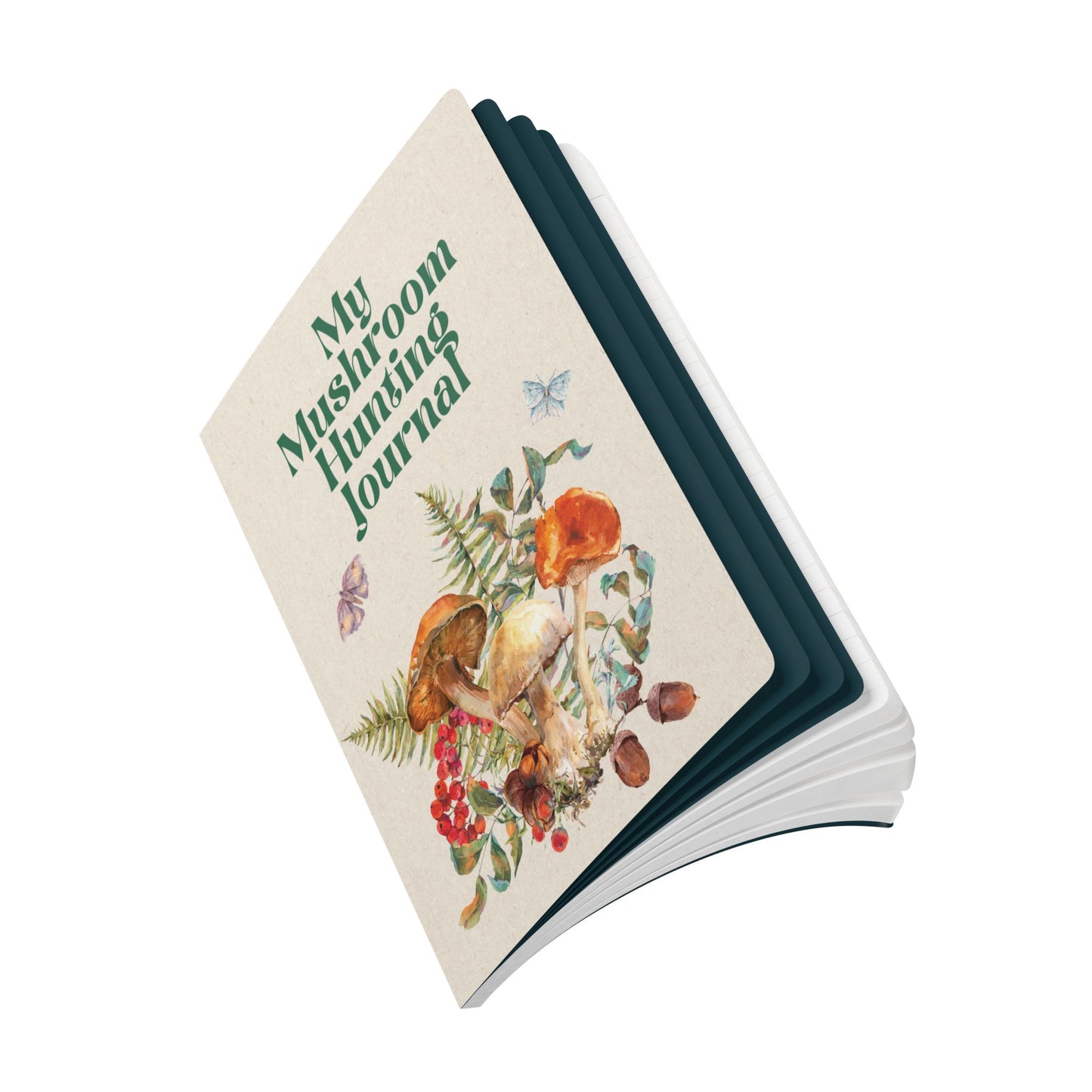 My Mushroom Hunting Journal | Softcover Premium Journal Notebook