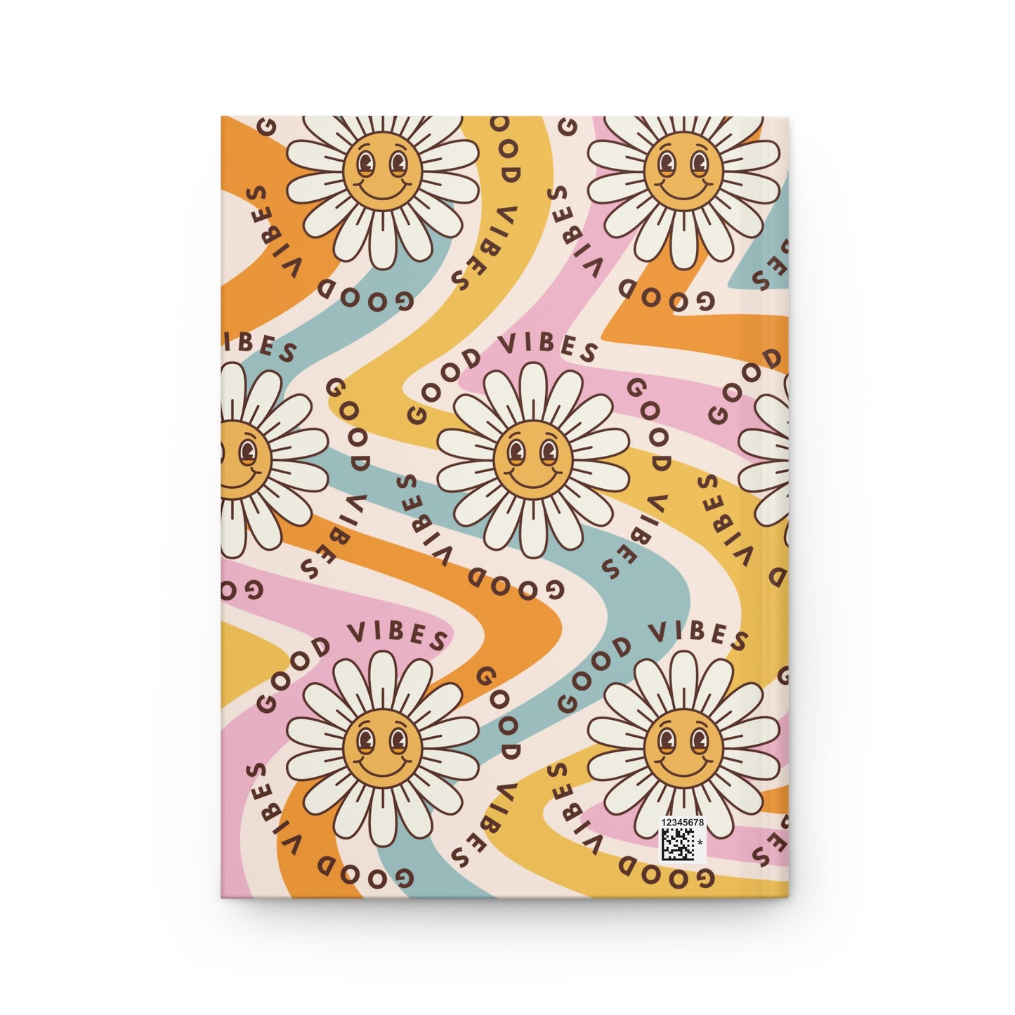 Blooming Vibes: Good Vibes Only  | Premium | Hardcover Journal Matte