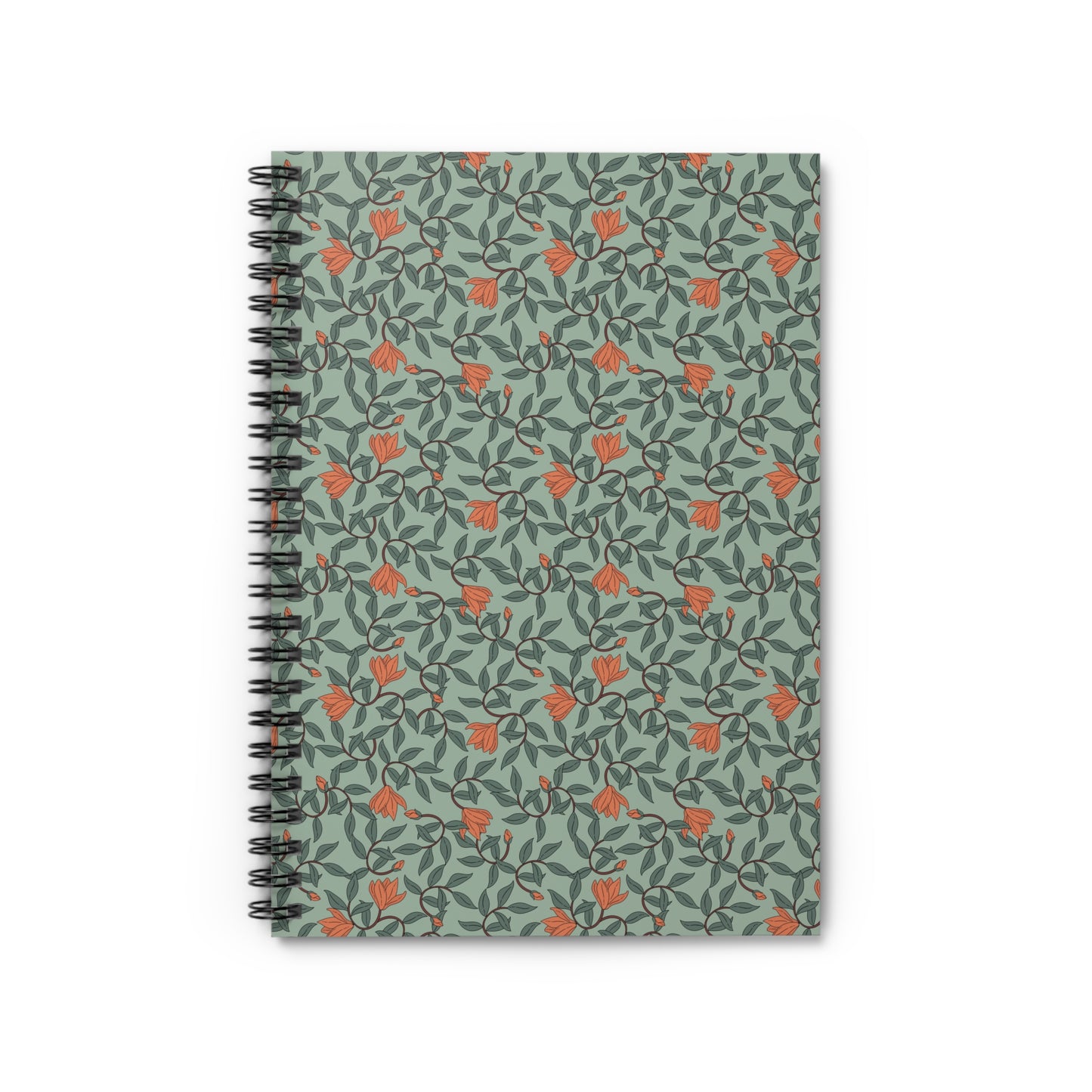 Boho Chic Golden Bloom | Spiral Bound Journal