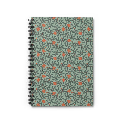 Boho Chic Golden Bloom | Spiral Bound Journal